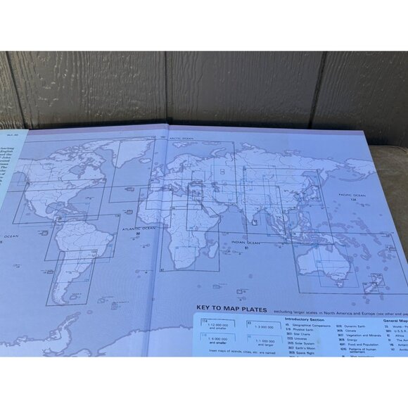 The New York Times Atlas Of The World Second Revised Edition Hardcover 1981 - Picture 10 of 16